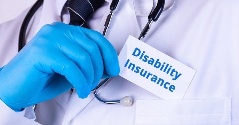Doctor with Disability insurance in his pocket - Get instant short and long term disability insurance quotes