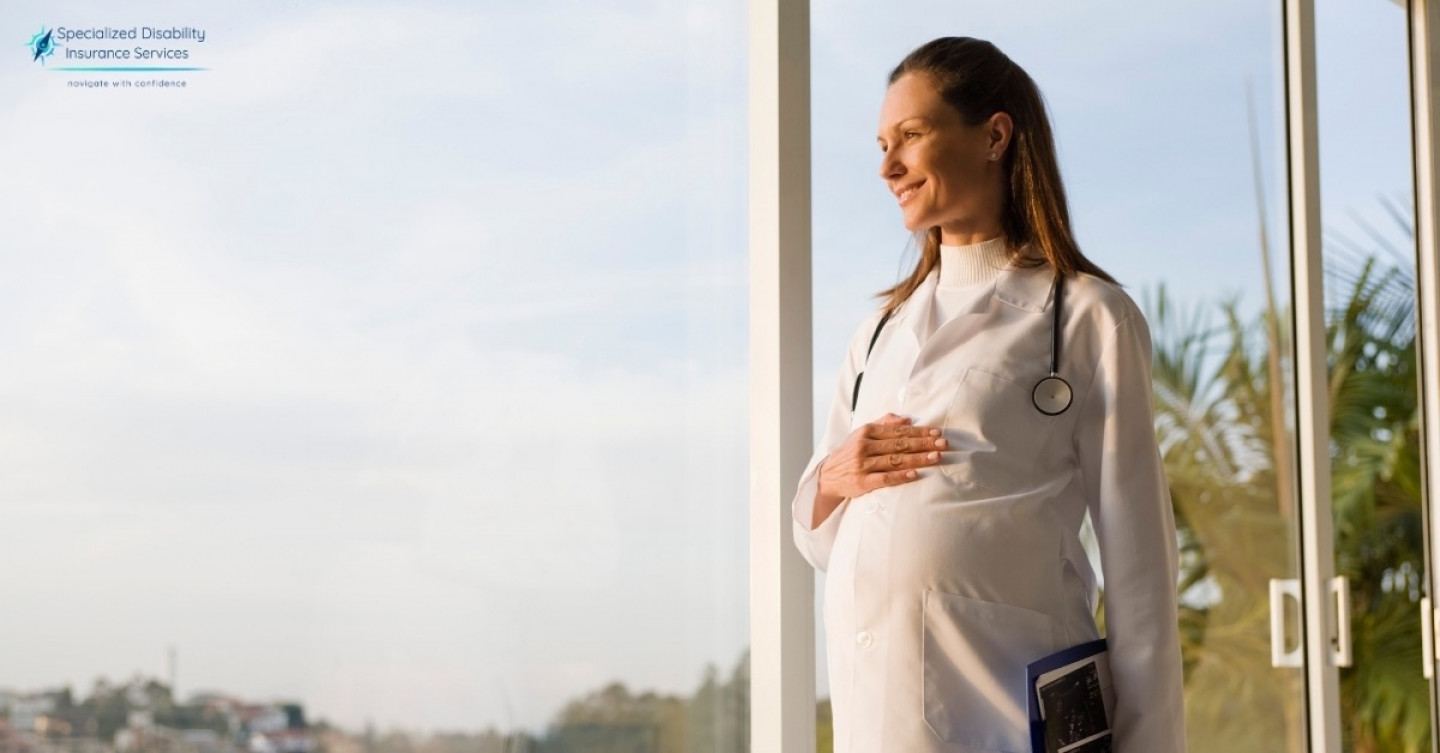 Content Pregnant Doctor with a Long-Term Disability Insurance